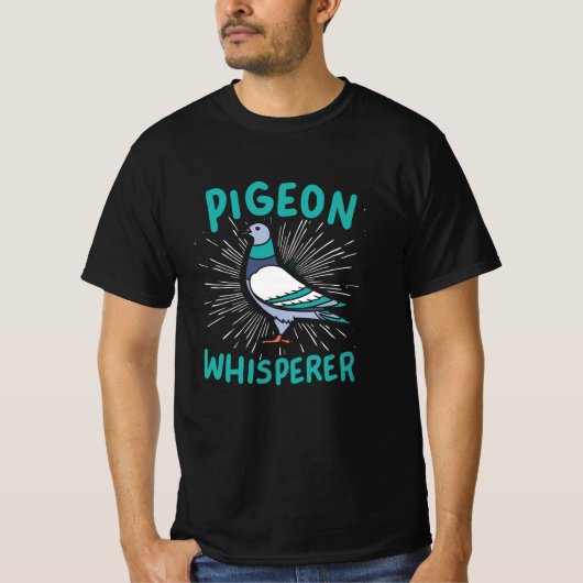 Pigeon Whisperer T-Shirt (Vorderseite)