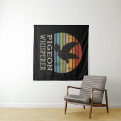 Pigeon Whisperer Wandteppich (Beispiel (Horizontal))