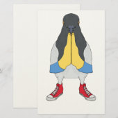 Pigeon with Shoes Briefpapier (Vorne/Hinten)