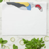 Pigeon with Shoes Geschirrtuch (Gefaltet)