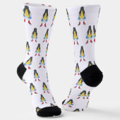 Pigeon with Shoes Socken (Gewinkelt)