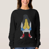 Pigeon with Shoes Sweatshirt (Vorderseite)