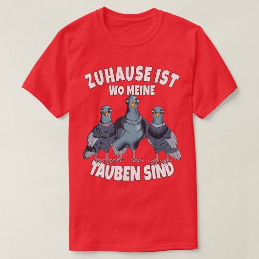 Pigeon Züchter Taubenzüchter Pigeon Ventilatorträg T-Shirt (Design vorne)