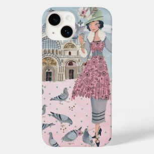 Pigeons Girl in Venedig   iPhone 7 und Fall Case-Mate iPhone 14 Hülle