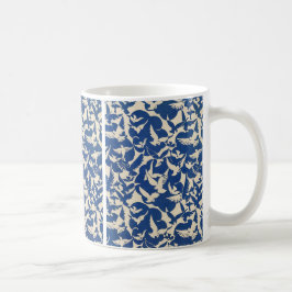 Pigeons in white and blue Rijksmuseum Amsterdam Kaffeetasse