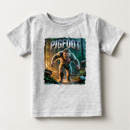 Pigfoot Fotocombo Creature Funny Baby T-shirt