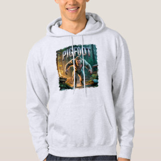 Pigfoot Fotocombo Creature Funny Hoodie
