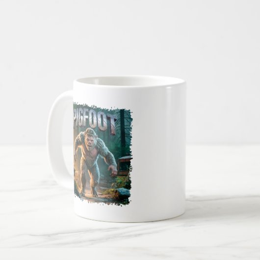 Pigfoot Fotocombo Creature Funny Kaffeetasse (Vorderseite Links)