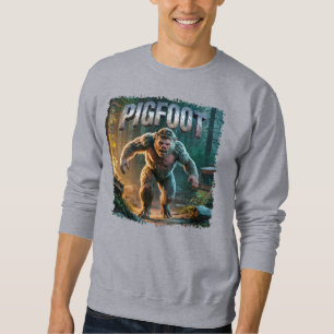 Pigfoot Fotocombo Creature Funny Sweatshirt