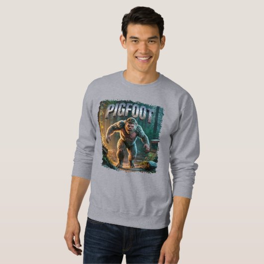 Pigfoot Fotocombo Creature Funny Sweatshirt (Vorne ganz)