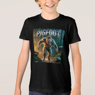Pigfoot Fotocombo Creature Funny Tri-Blend Shirt