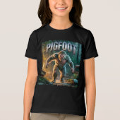 Pigfoot Fotocombo Creature Funny Tri-Blend Shirt (Vorderseite)