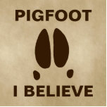 Pigfoot - Ich glaube<br><div class="desc">Vielleicht ist es nur ein Tippfehler, oder ein Mutant Sasquatch, oder vielleicht sind einige Teile der Welt von einer anderen Klasse kryptischer Tiere bewohnt. Der Fußabdruck eines einfachen Wildschweins zusammen mit dem Textlesen "PIGFOOT". Anpassbare Textauswertung, "I GLAUBE" erscheint ebenfalls. Alles wird auf einem alten Papier oder Pergament, Hintergrundbild überlagert. Wer...</div>
