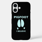 Pigfoot - Ich glaube Case-Mate iPhone Hülle (Rückseite)
