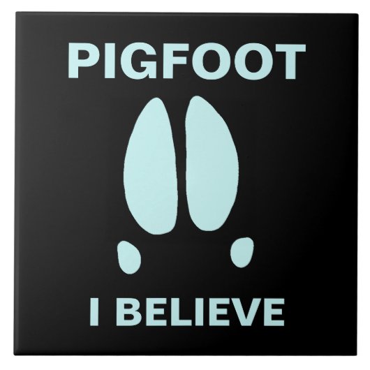 Pigfoot - Ich glaube Fliese (Vorderseite)