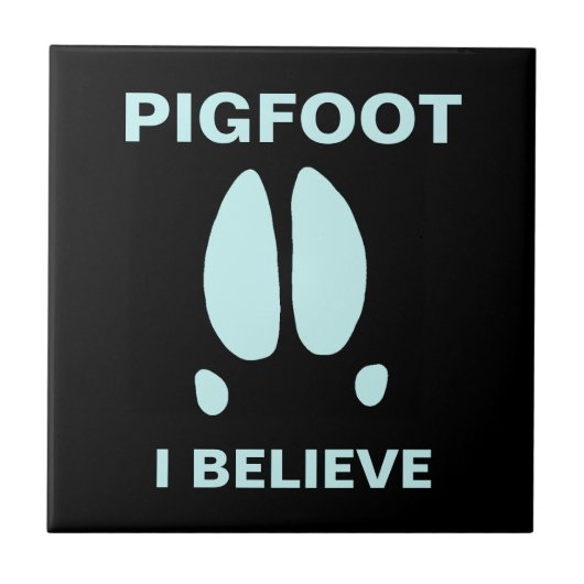 Pigfoot - Ich glaube Fliese (Vorderseite)