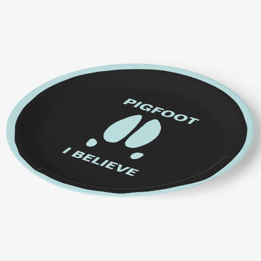 Pigfoot - Ich glaube Pappteller (Schrägansicht)