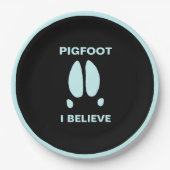 Pigfoot - Ich glaube Pappteller (Vorderseite)