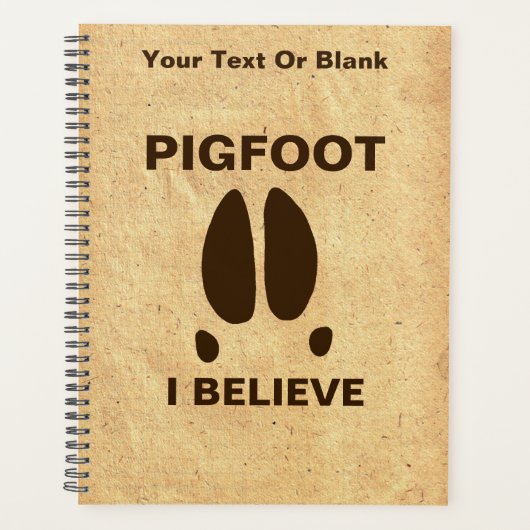 Pigfoot - Ich glaube Planer (Vorderseite)