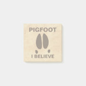 Pigfoot - Ich glaube Post-it Klebezettel (Vorderseite)