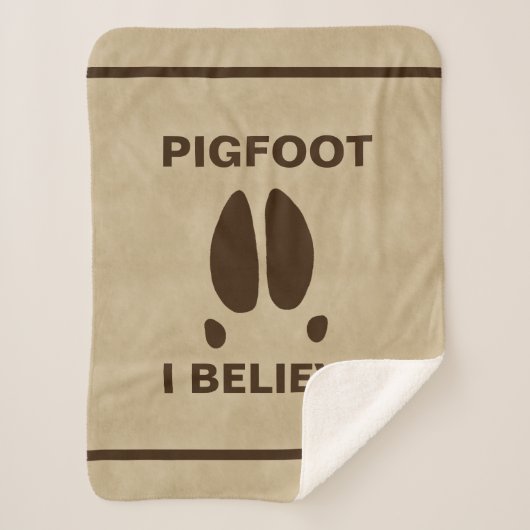 Pigfoot - Ich glaube Sherpadecke (Vorderseite)