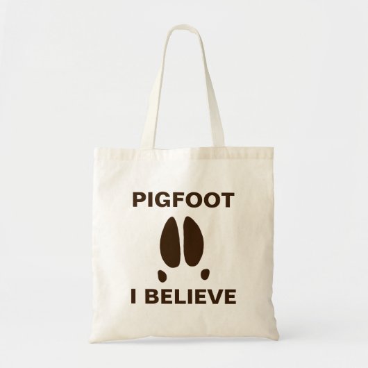 Pigfoot - Ich glaube Tragetasche (Vorne)