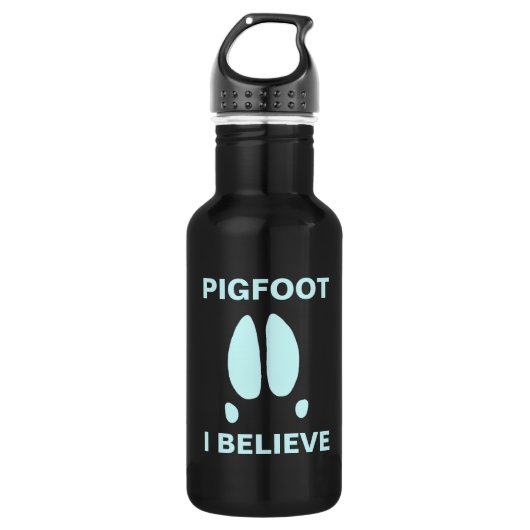 Pigfoot - Ich glaube Trinkflasche (Vorderseite)