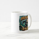 Pigfoot Illustration Combo Creature Funny Kaffeetasse (VorderseiteRechts)