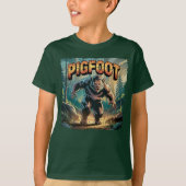 Pigfoot Illustration Combo Creature Funny T-Shirt (Vorderseite)