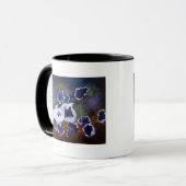 Piggies im Garten Tasse (Vorderseite Links)