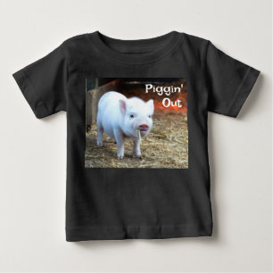 Piggin' Out Farm Life Baby-T-Shirt Baby T-shirt