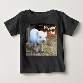 Piggin' Out Farm Life Baby's T-Shirt