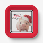 Piggin-Papierplatte Pappteller (Vorderseite)