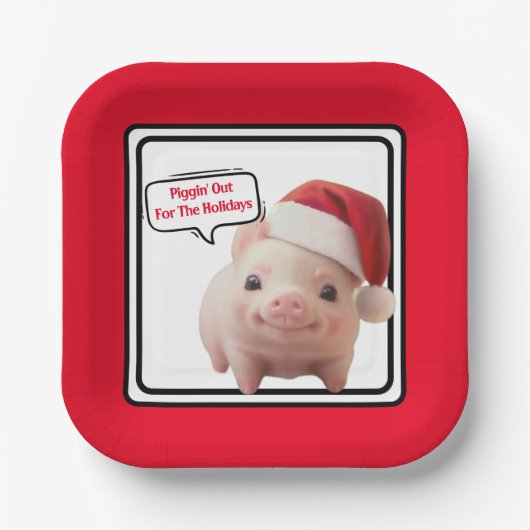 Piggin-Papierplatte Pappteller (Vorderseite)