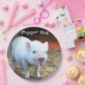 Piggin'Out Farm Life Paper Plate Pappteller (Party)