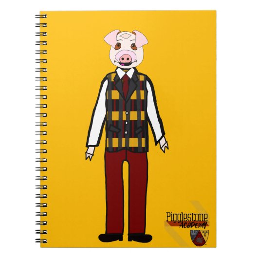 Pigglestone Notebook 3Y Notizblock (Vorderseite)