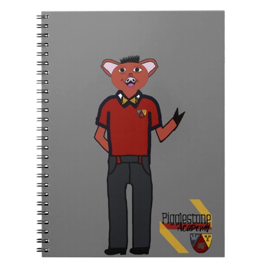 Pigglestone-Notebook 5 Notizblock (Vorderseite)