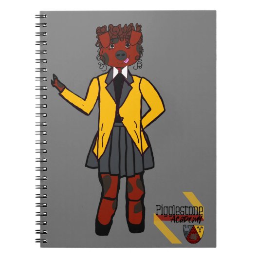 Pigglestone-Notebook 6 Notizblock (Vorderseite)