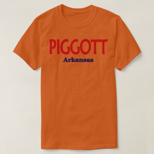 Piggott Arkansas TShirt (Design vorne)