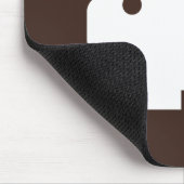 Piggy Bank-Piktogramm Mousepad (Ecke)