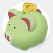 Piggy Bank Stickers (Vorderseite)