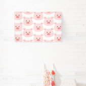 Piggy Birthday Kids Art Banner (InSitu)