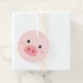 Piggy Birthday Kids Art Geschenkanhänger (Beispiel)