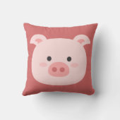 Piggy Birthday Kids Art Kissen (Rückseite)