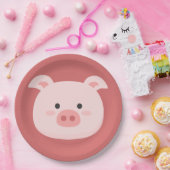 Piggy Birthday Kids Room Wall Art Paper Teller (Party)