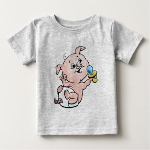 Piggy Boy Baby T-shirt