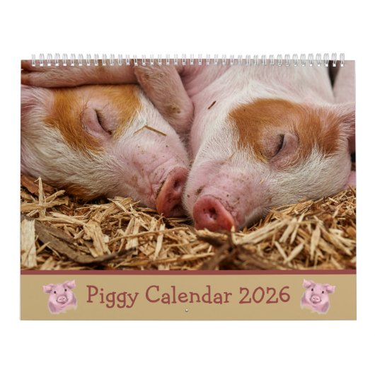 Piggy Calendar 2024 Kalender (Titelbild)