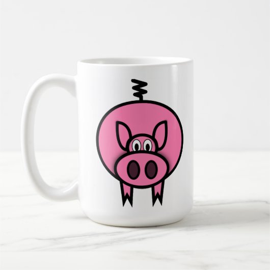 Piggy coffee Tasse 15oz (Links)