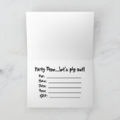 Piggy Collage Einladung (Innenseite)