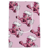 Piggy die Hamicidal Maniac lustige Mittlere Geschenktüte (Rückseite)